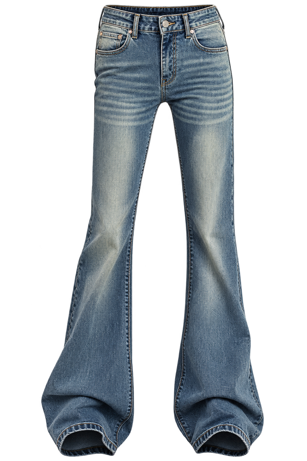 Vintage Fade Flare Denim