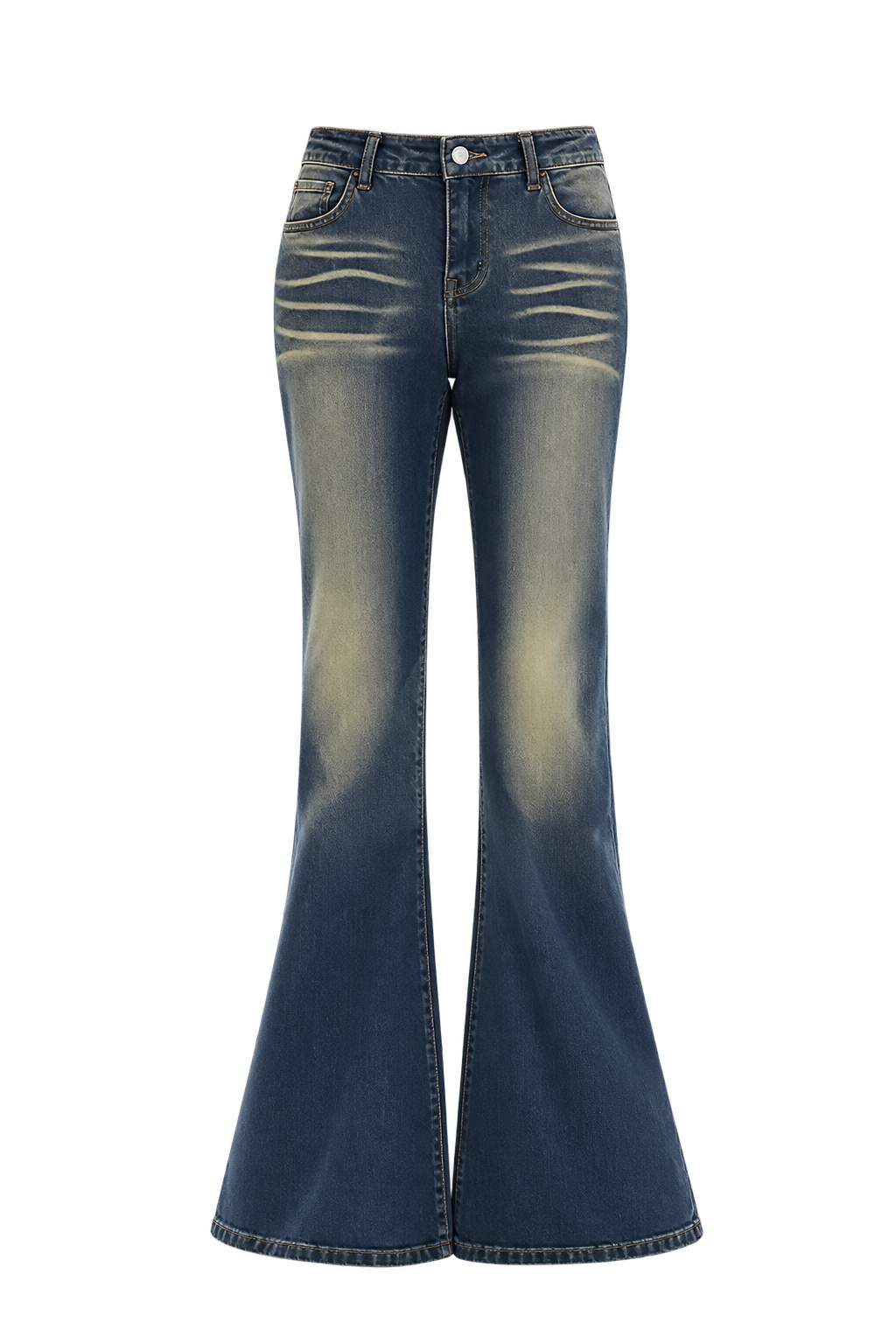 Vintage Flare Low Rise Jeans