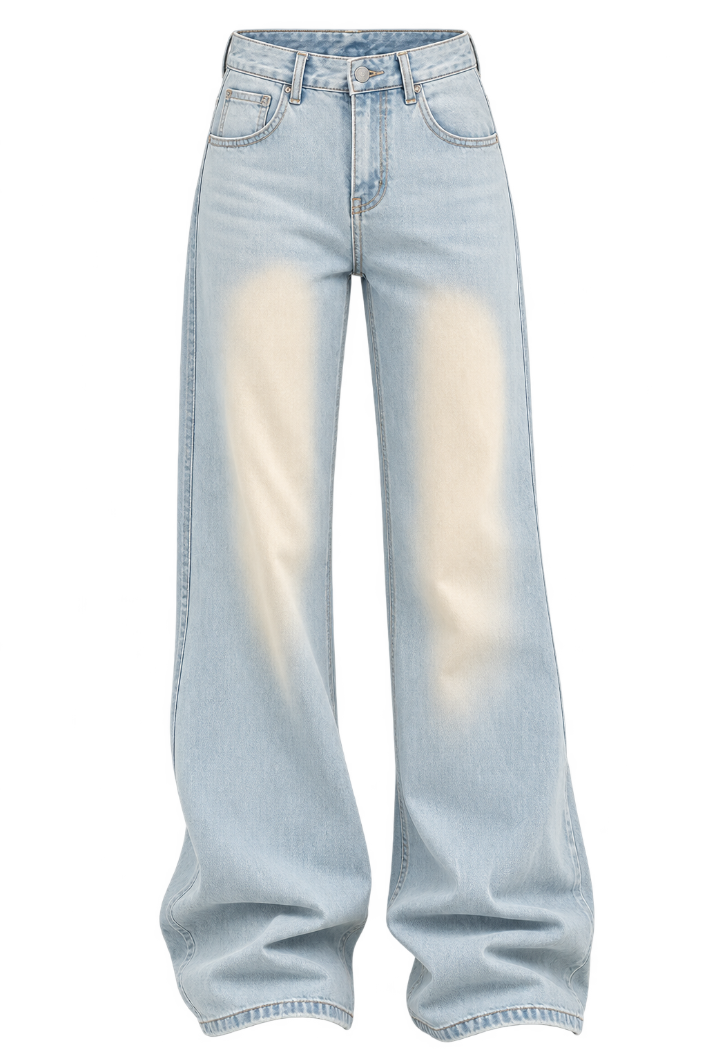 Pale Drift Bootcut Jeans