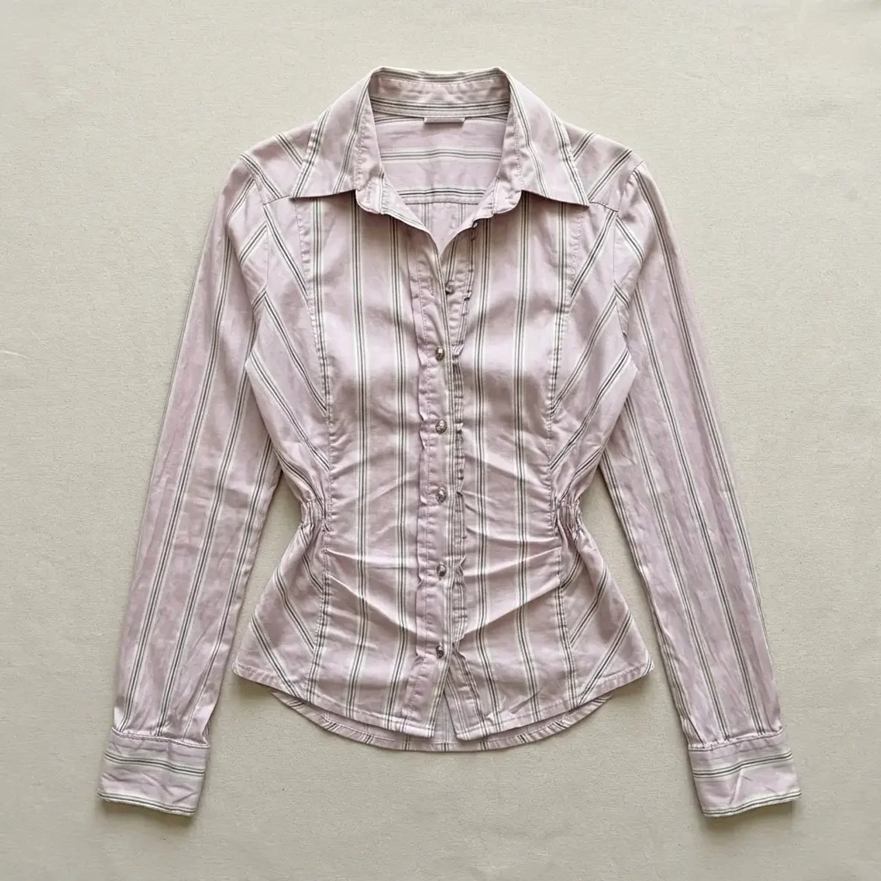 Contour Stripe Fitted Shirt