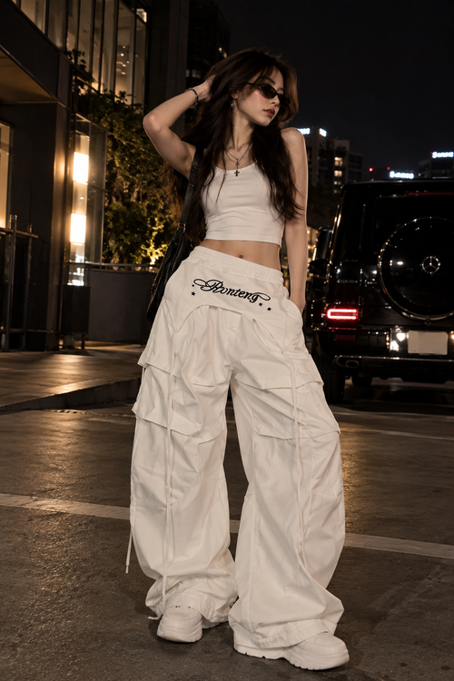 Angel Layer Parachute Pants