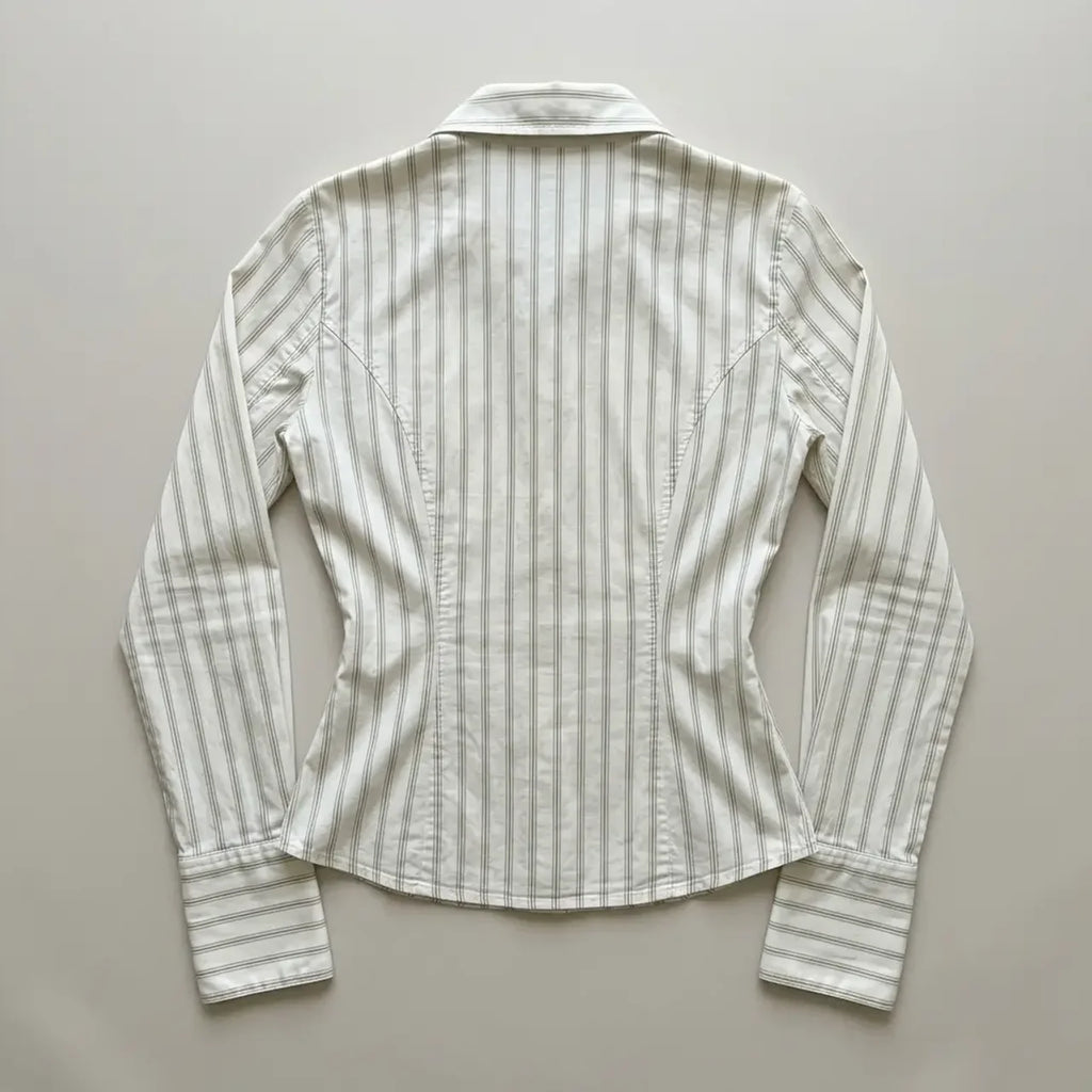 Contour Stripe Fitted Shirt