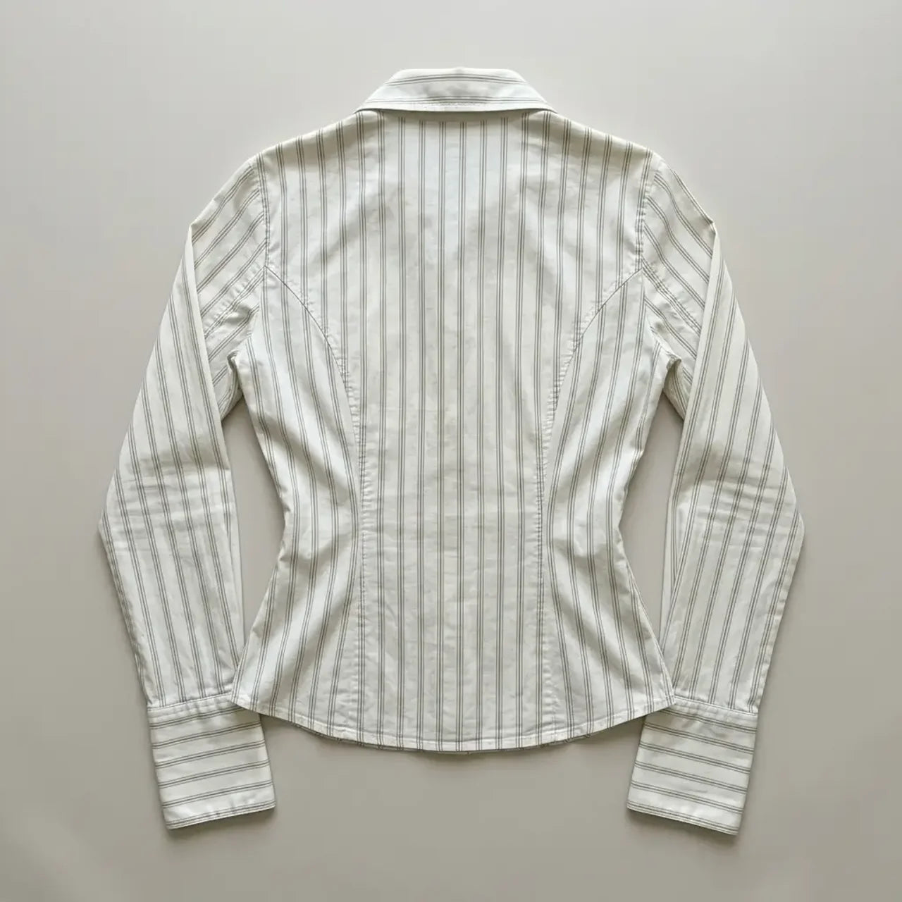 Contour Stripe Fitted Shirt