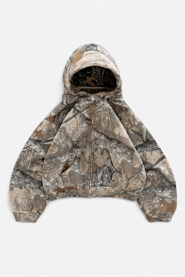 Woodland Zip Hoodie
