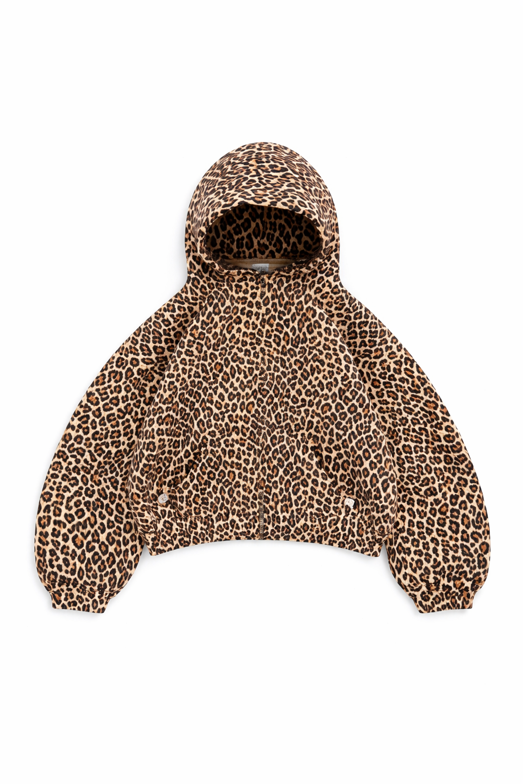 Wild Leopard Zip Hoodie