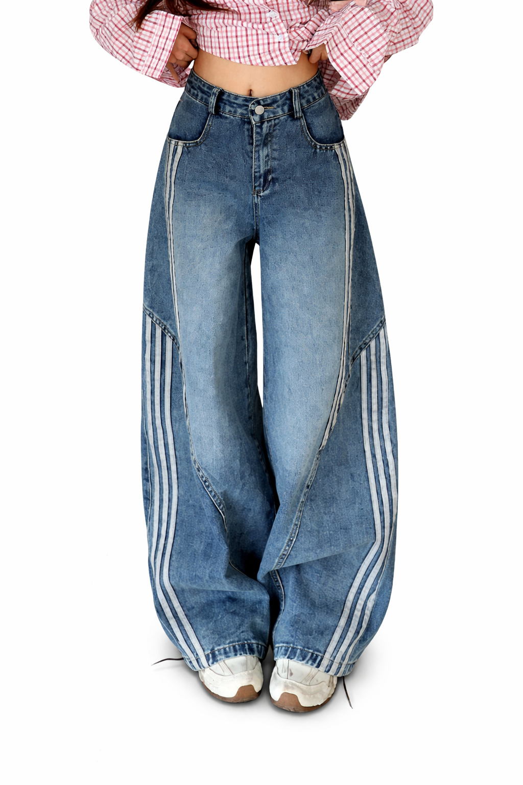 Sideline Drift Wide-Leg Jeans