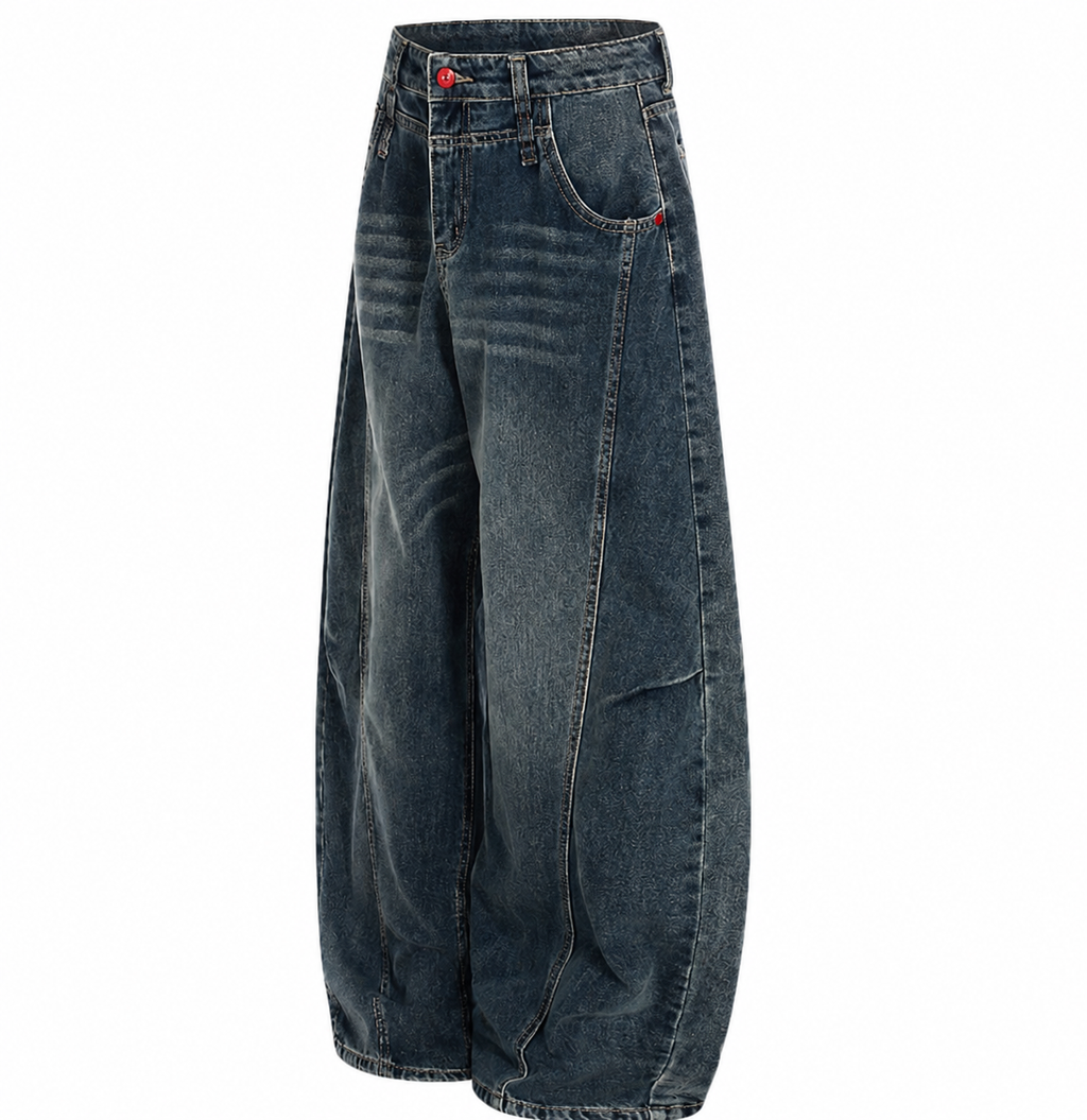 Vintage Barrel Denim Jeans