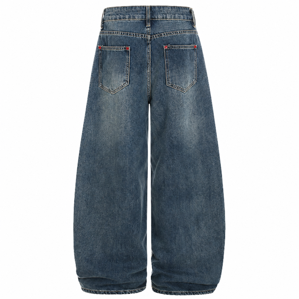 Vintage Barrel Denim Jeans