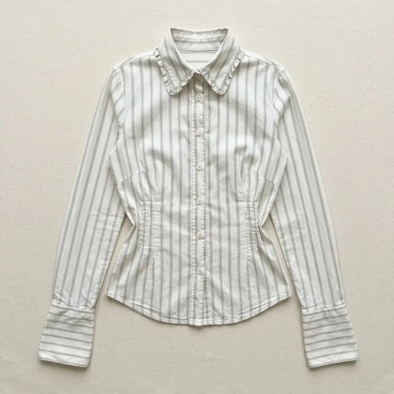 Contour Stripe Fitted Shirt