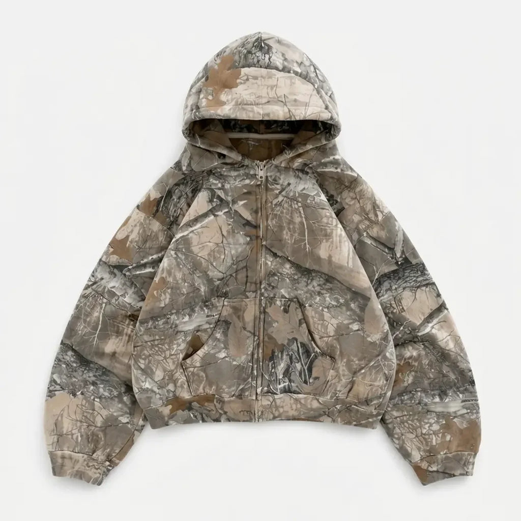 Woodland Zip Hoodie