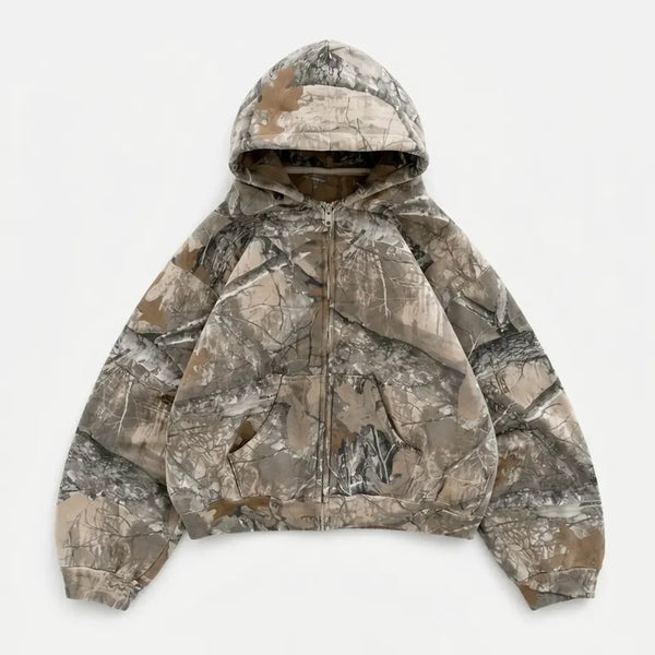 Woodland Zip Hoodie