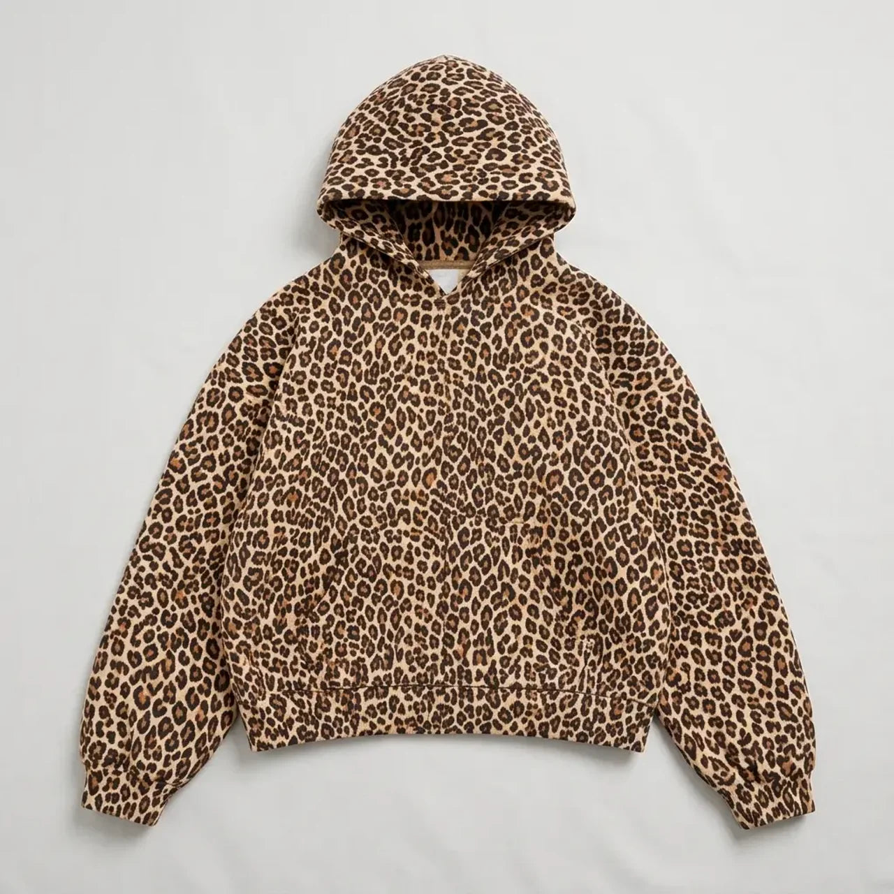 Wild Leopard Zip Hoodie