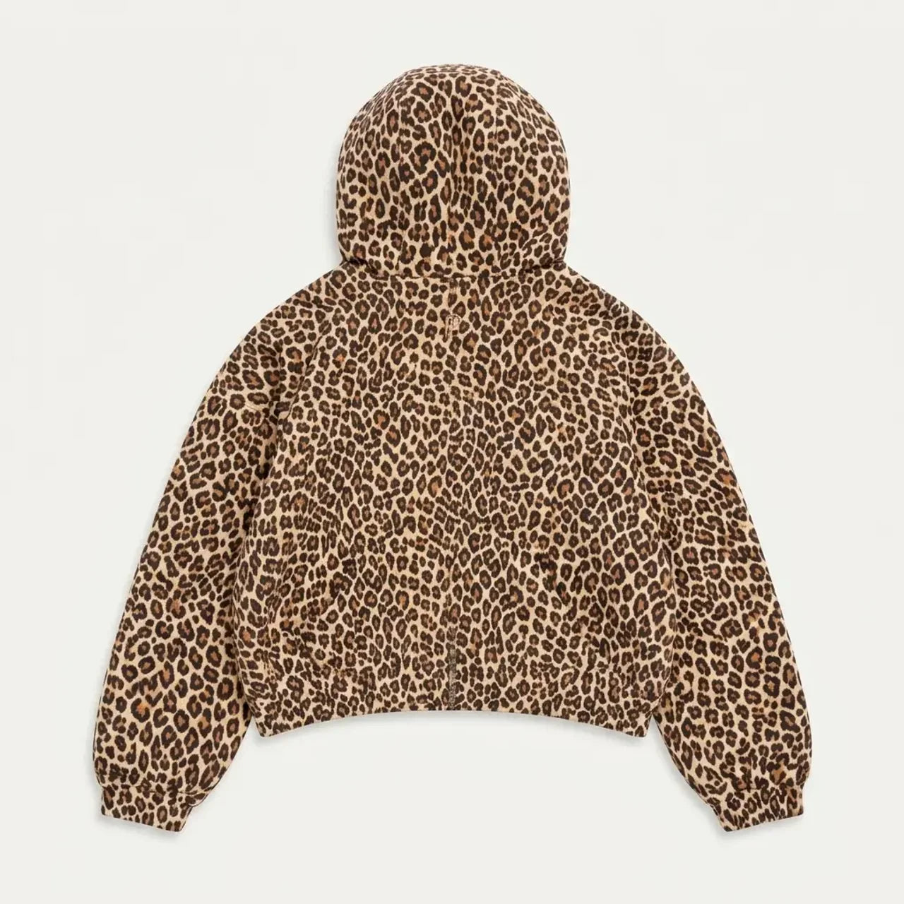 Wild Leopard Zip Hoodie