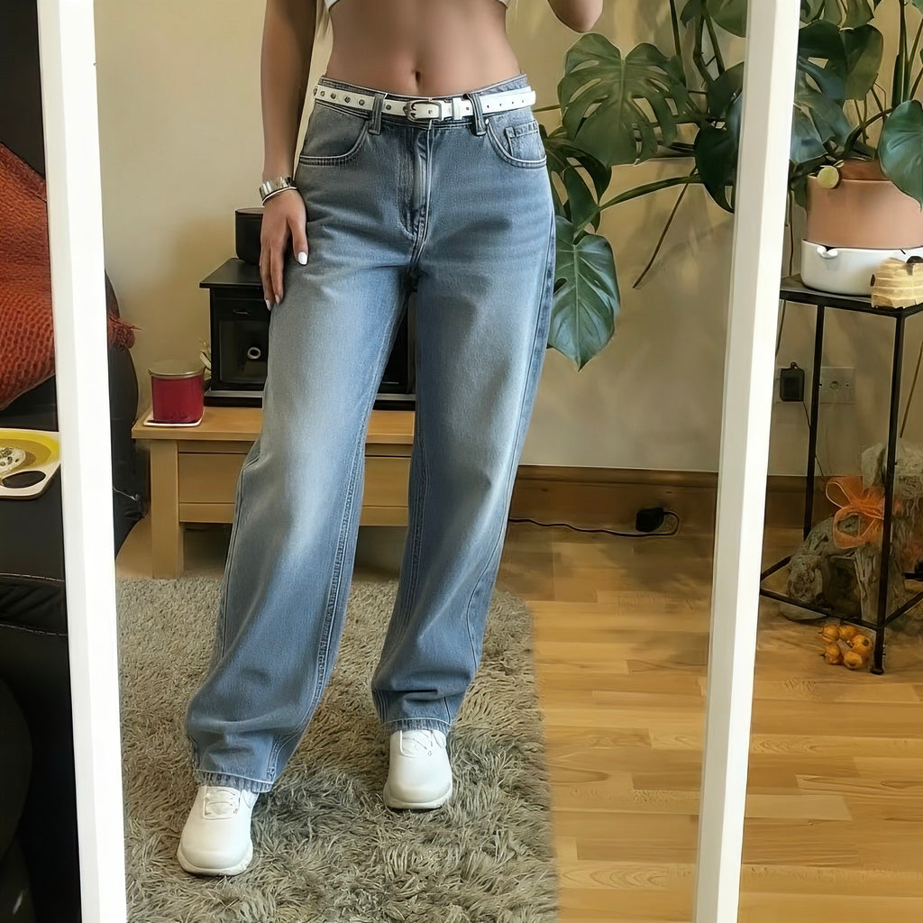 Echo Street Wide-Leg Jeans