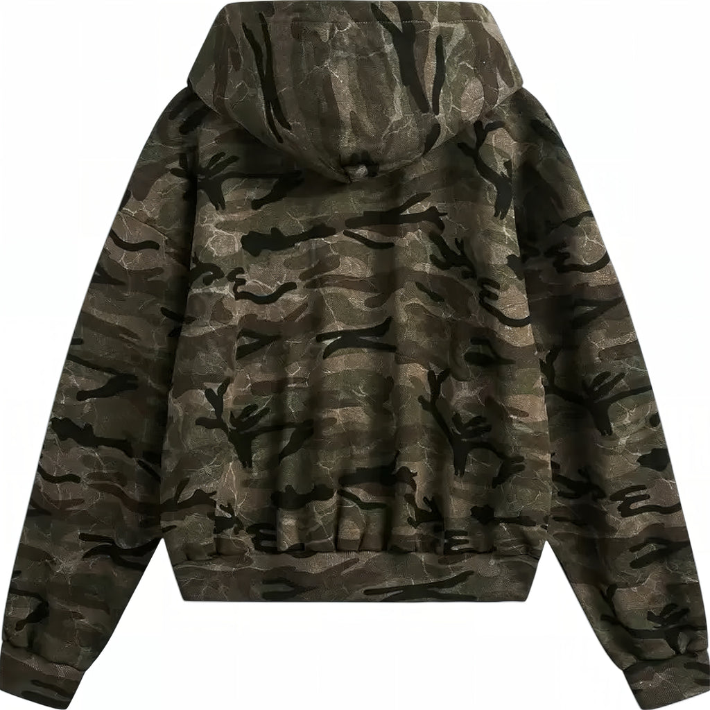 Shadow Camo Zip Hoodie