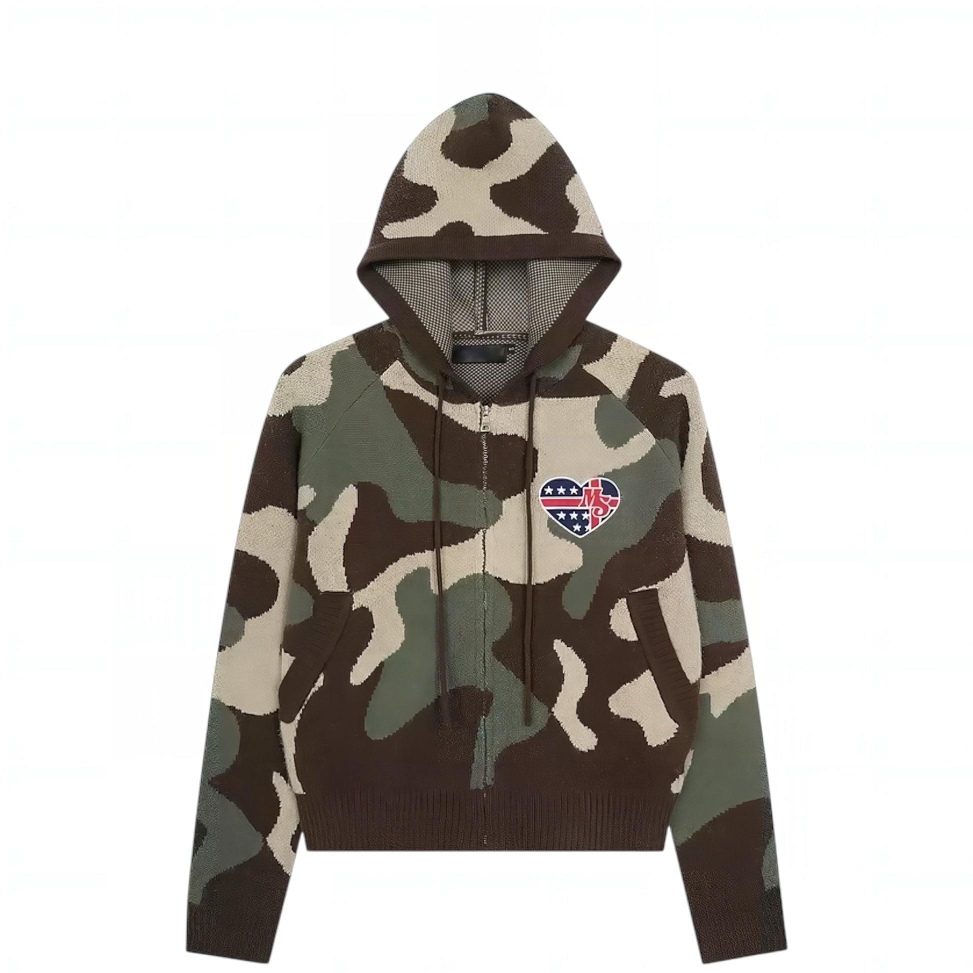 Off-Duty Camo Oversized Hoodie