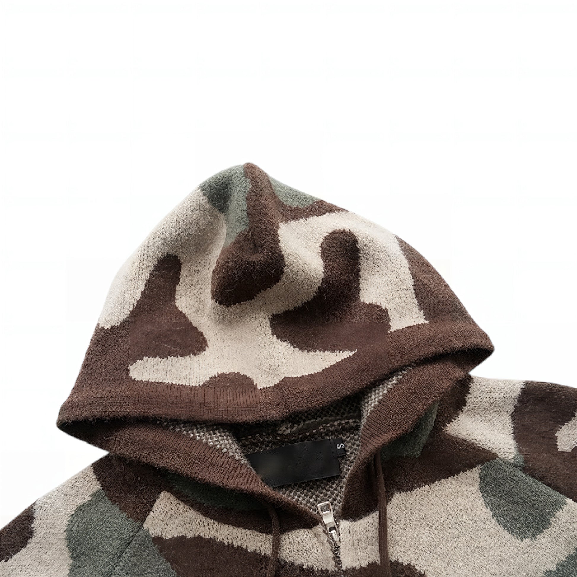 Off-Duty Camo Oversized Hoodie