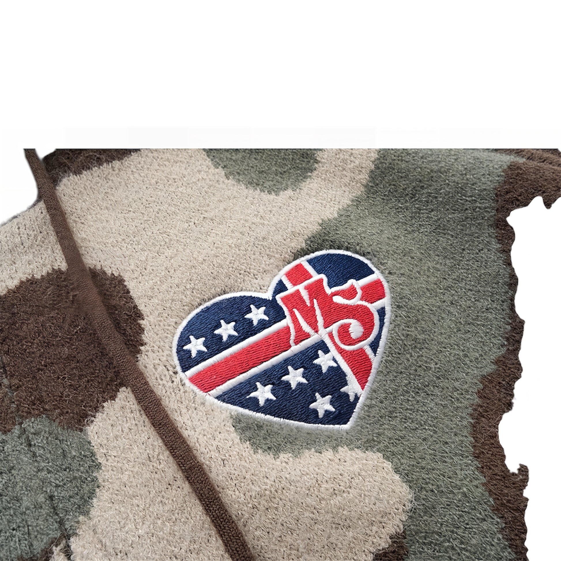 Off-Duty Camo Oversized Hoodie