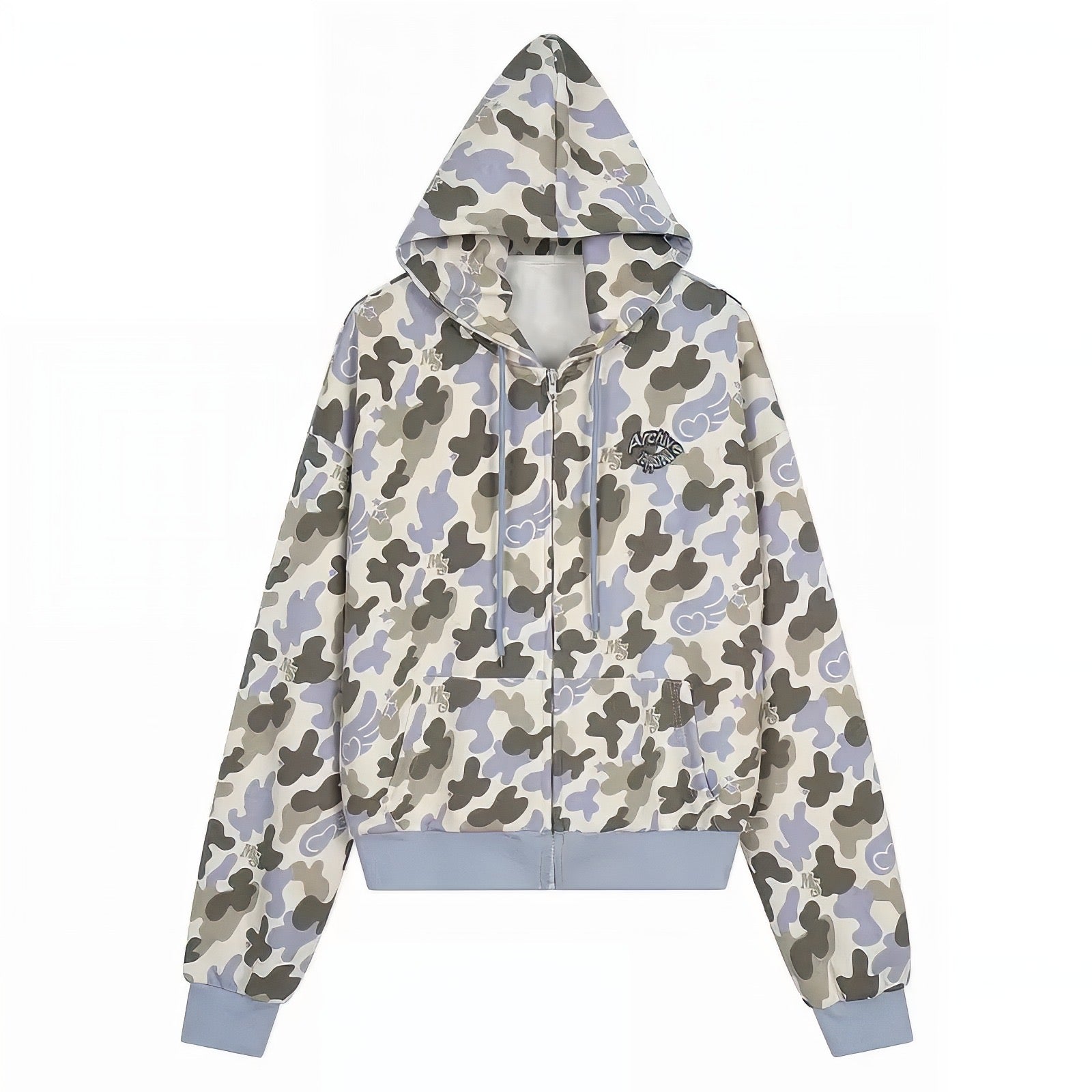 Cloud Ops Camo Zip Hoodie