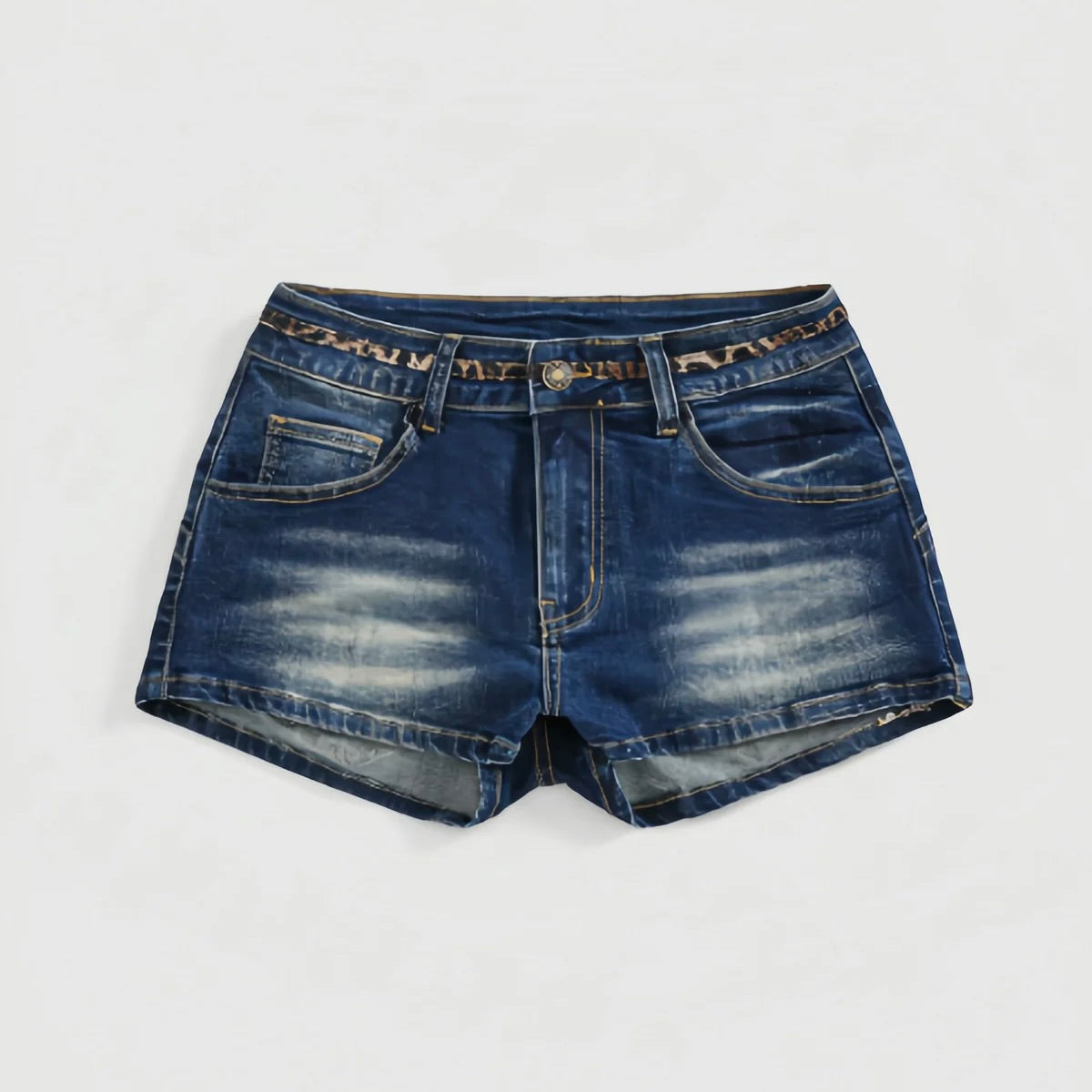 Blue Denim Shorts