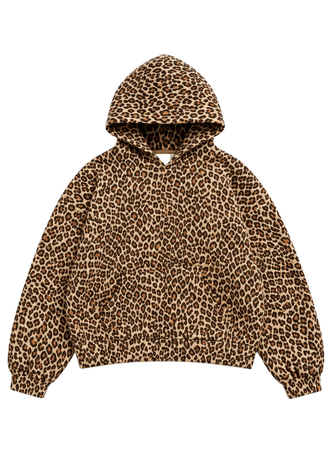 Wild Leopard Zip Hoodie