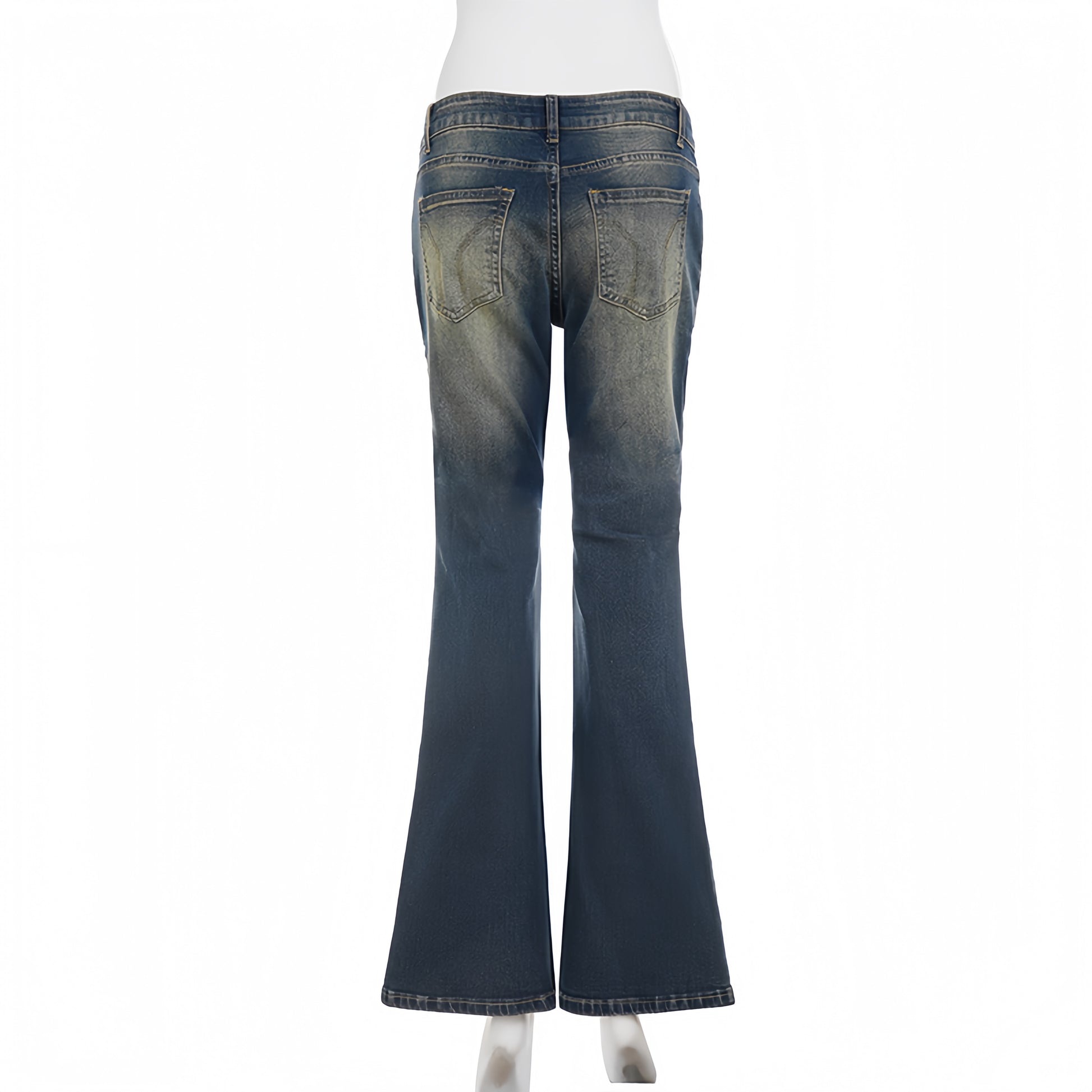Vintage Flare Low Rise Jeans