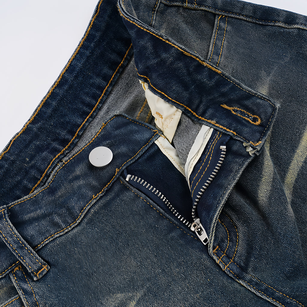 Vintage Flare Low Rise Jeans