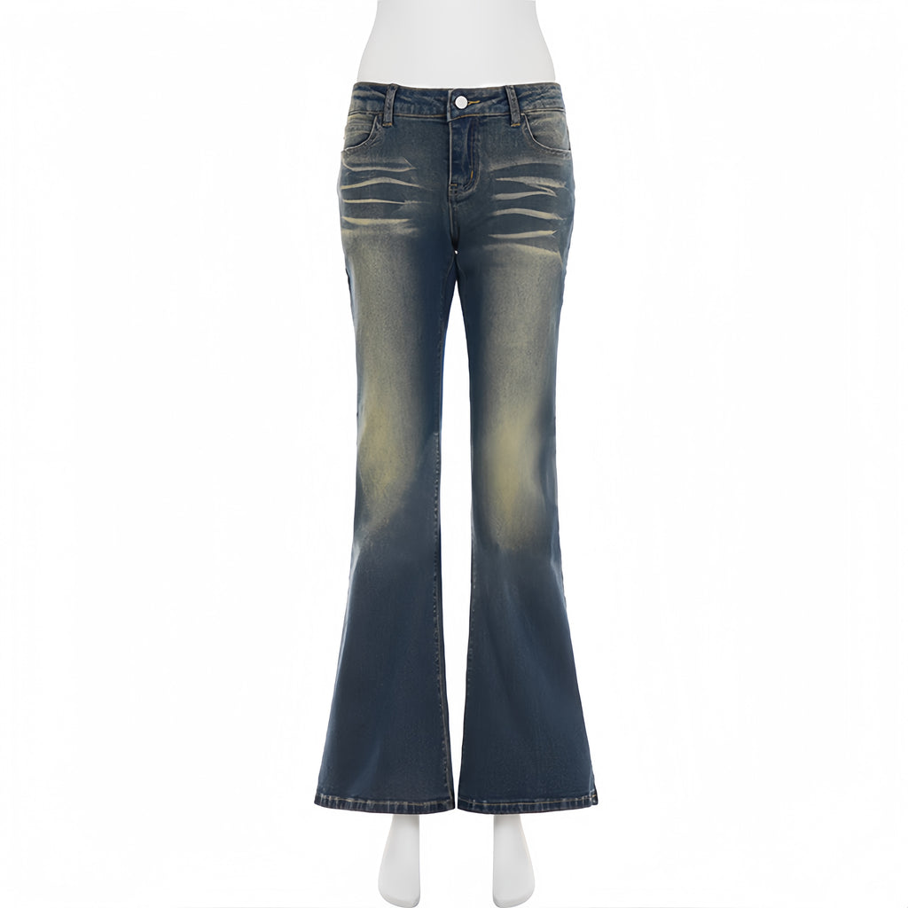 Vintage Flare Low Rise Jeans