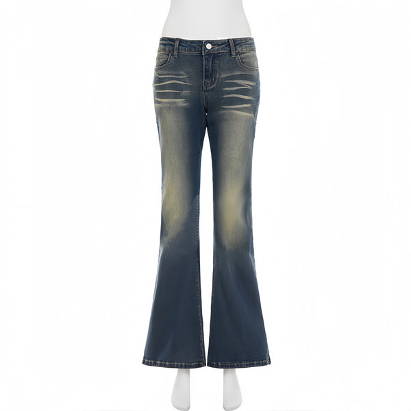 Vintage Flare Low Rise Jeans