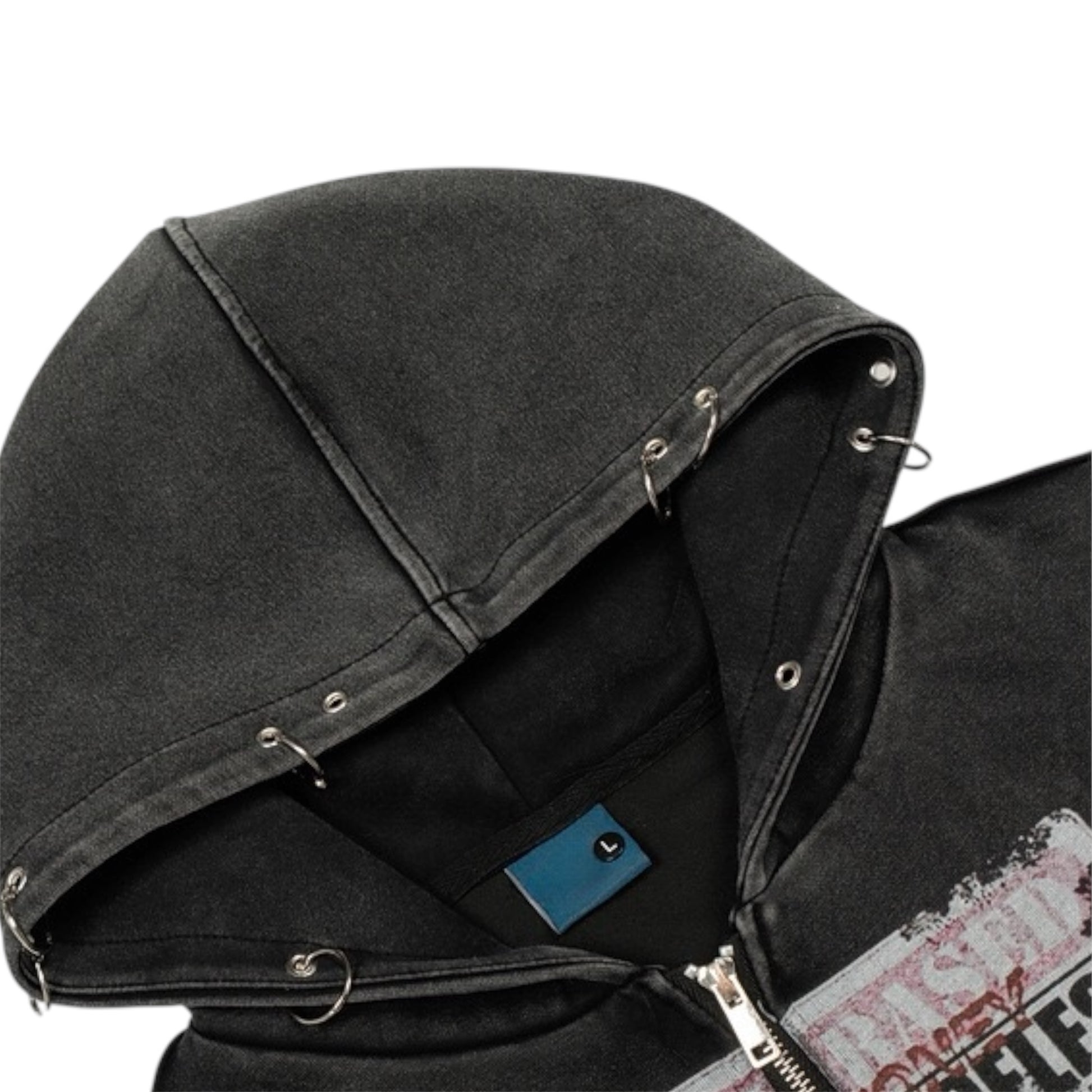 Anarchy Fade Zip Hoodie