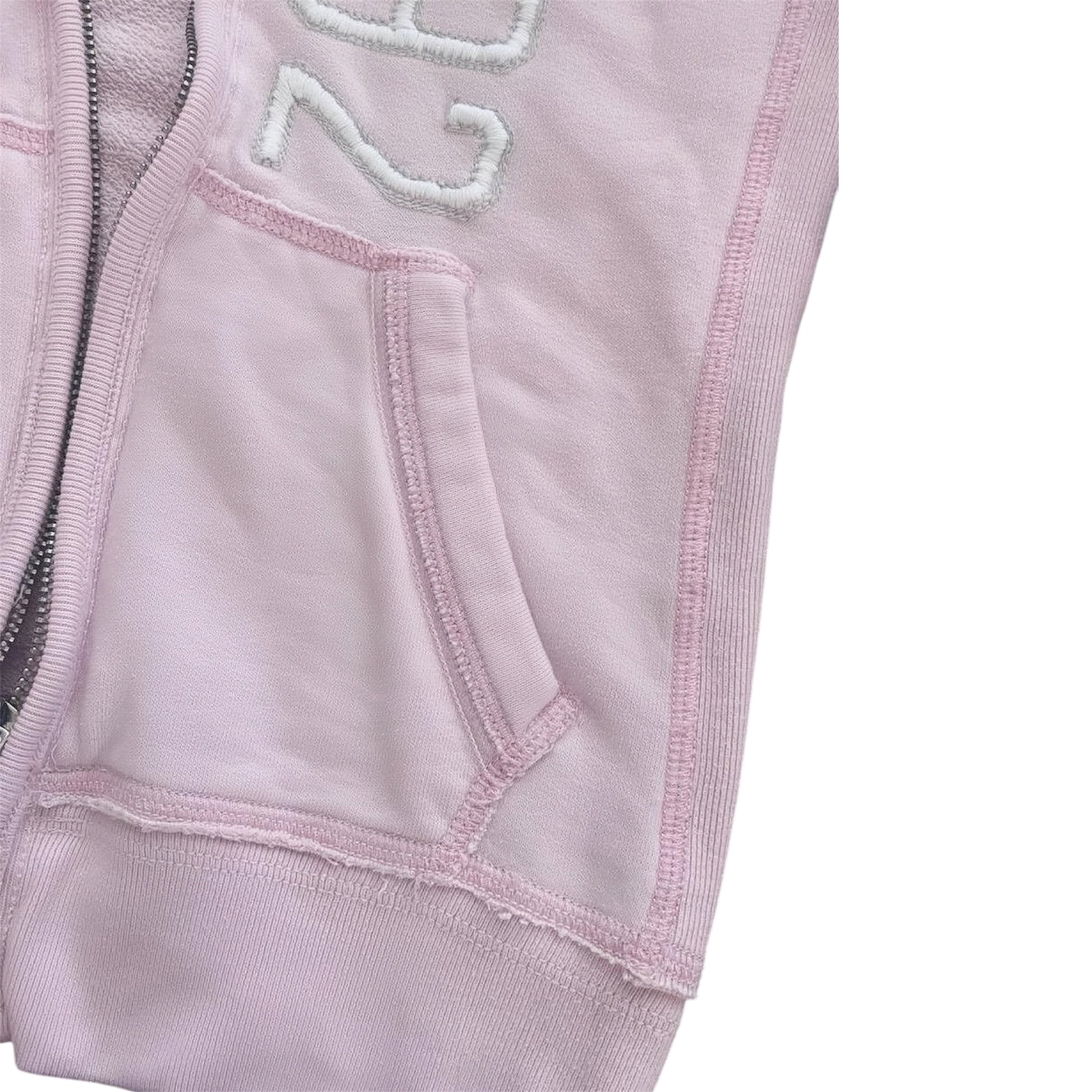 Blush Luxe Fur Zip Hoodie