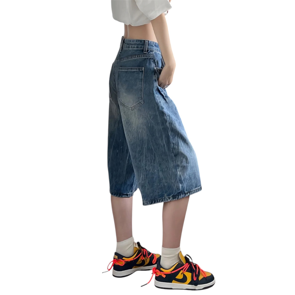 Downtown Fade Denim Jorts