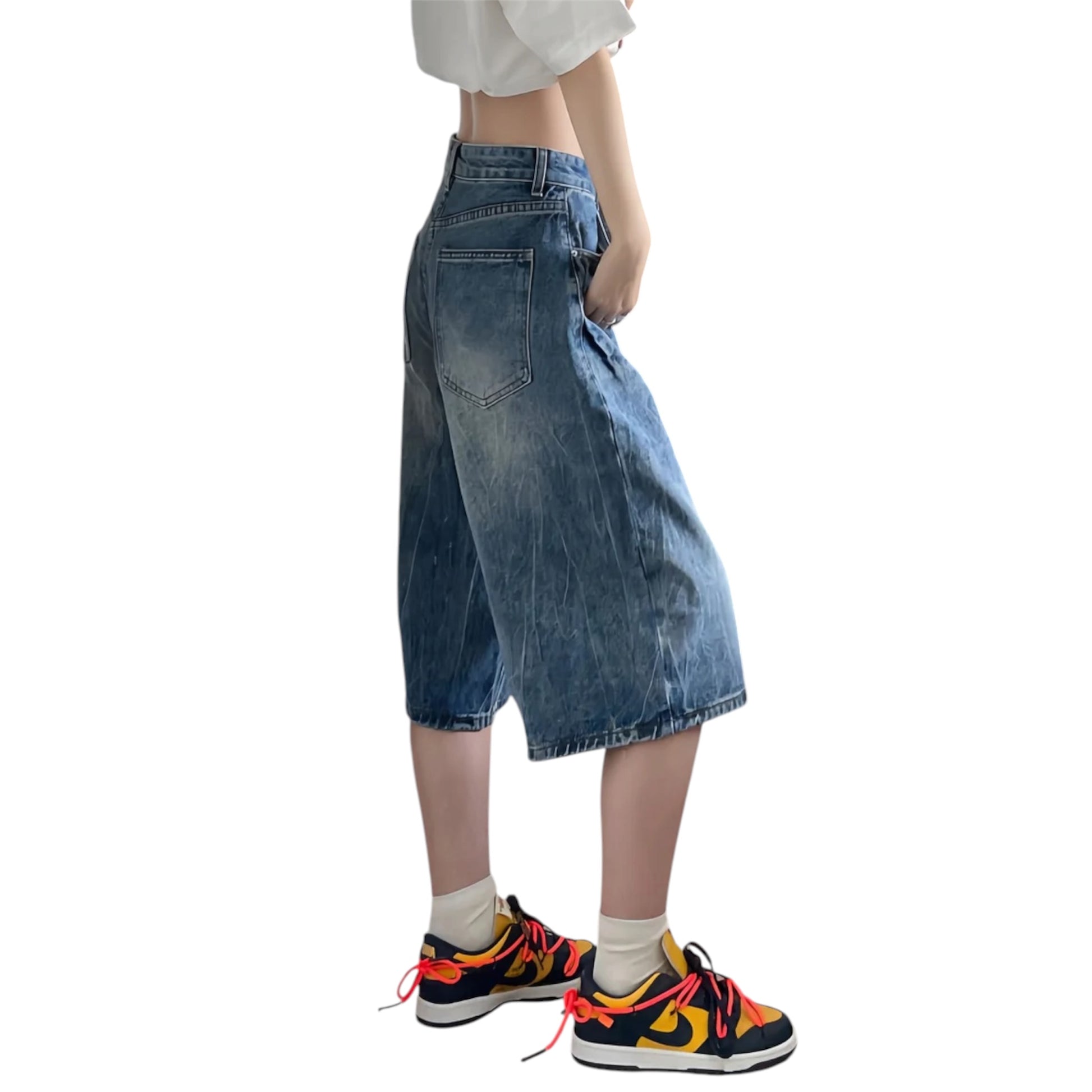 Downtown Fade Denim Jorts