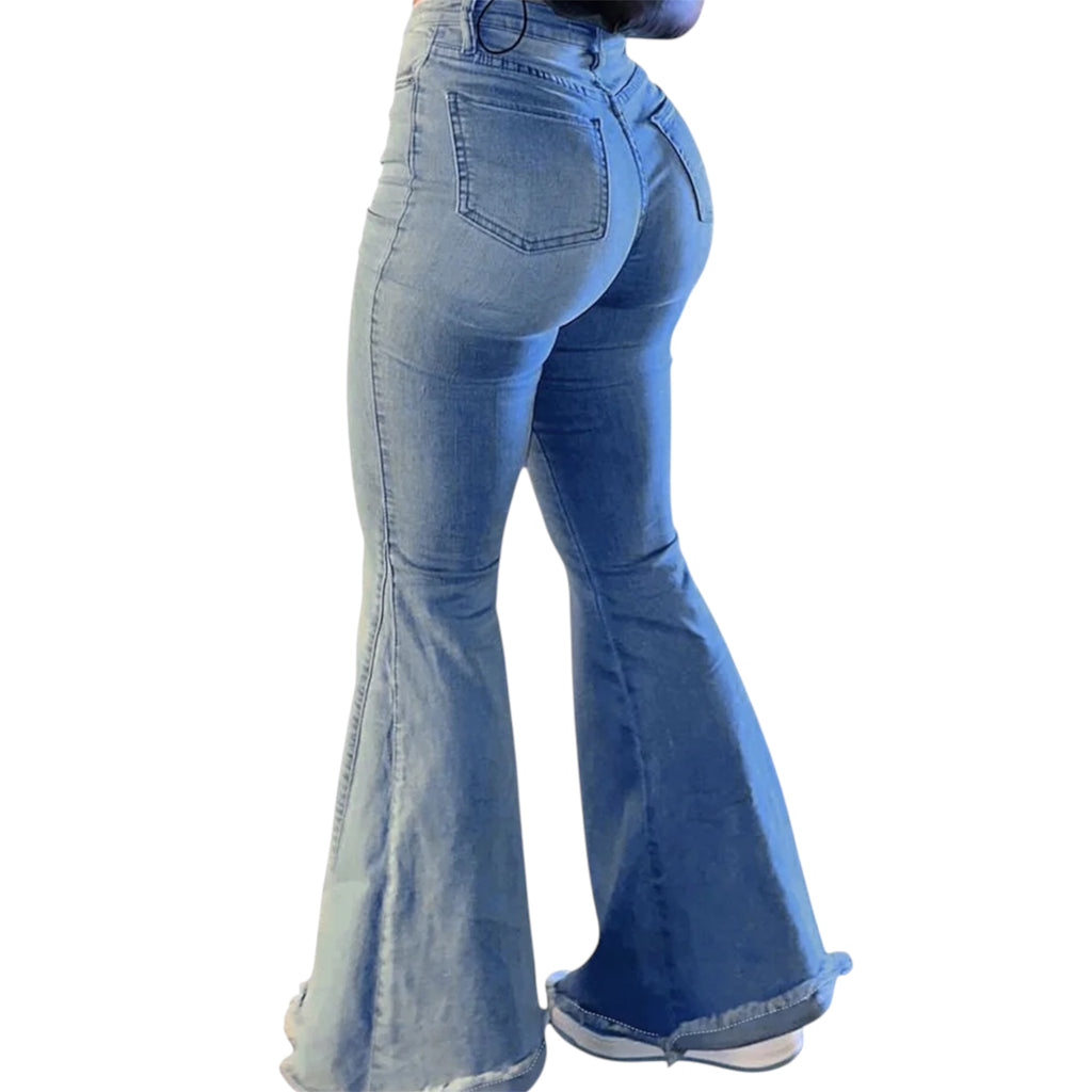 Ice Line Flare Jeans