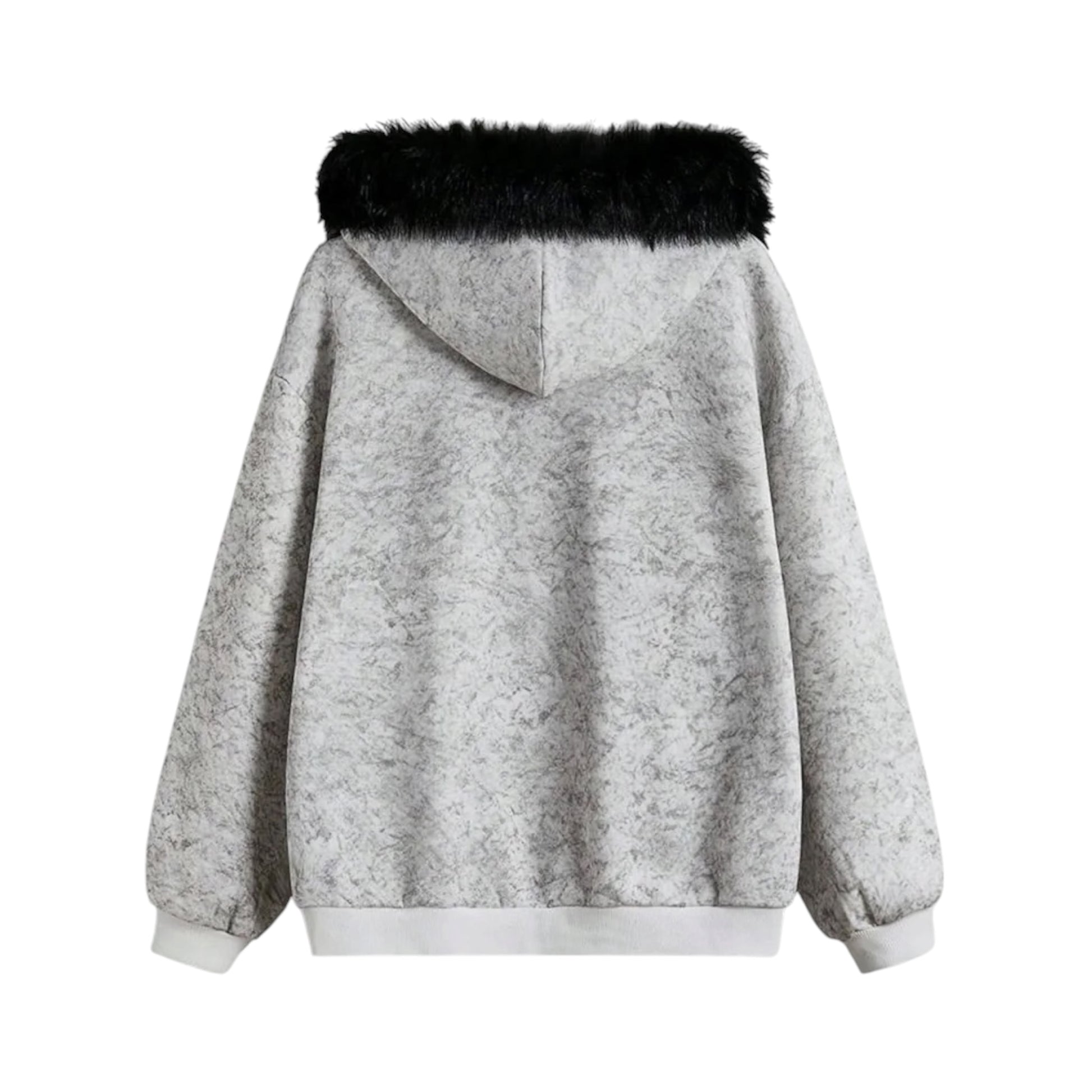 Frosted Angel Fur Hoodie
