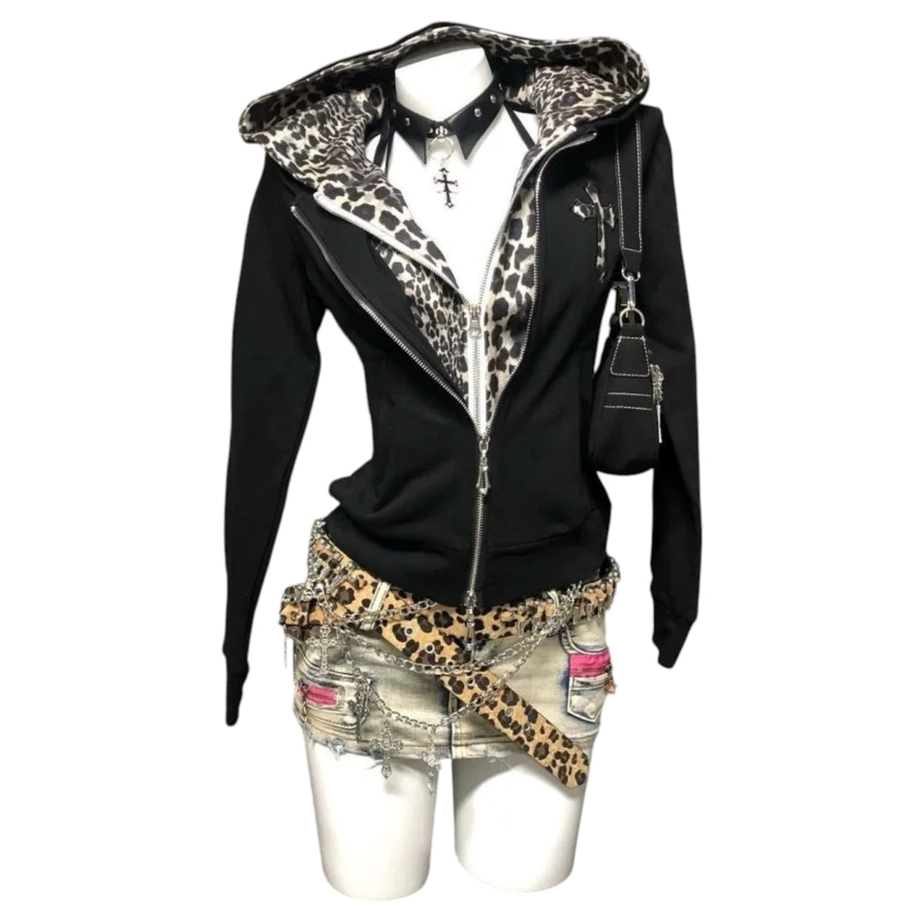 Rebel Cross Zip