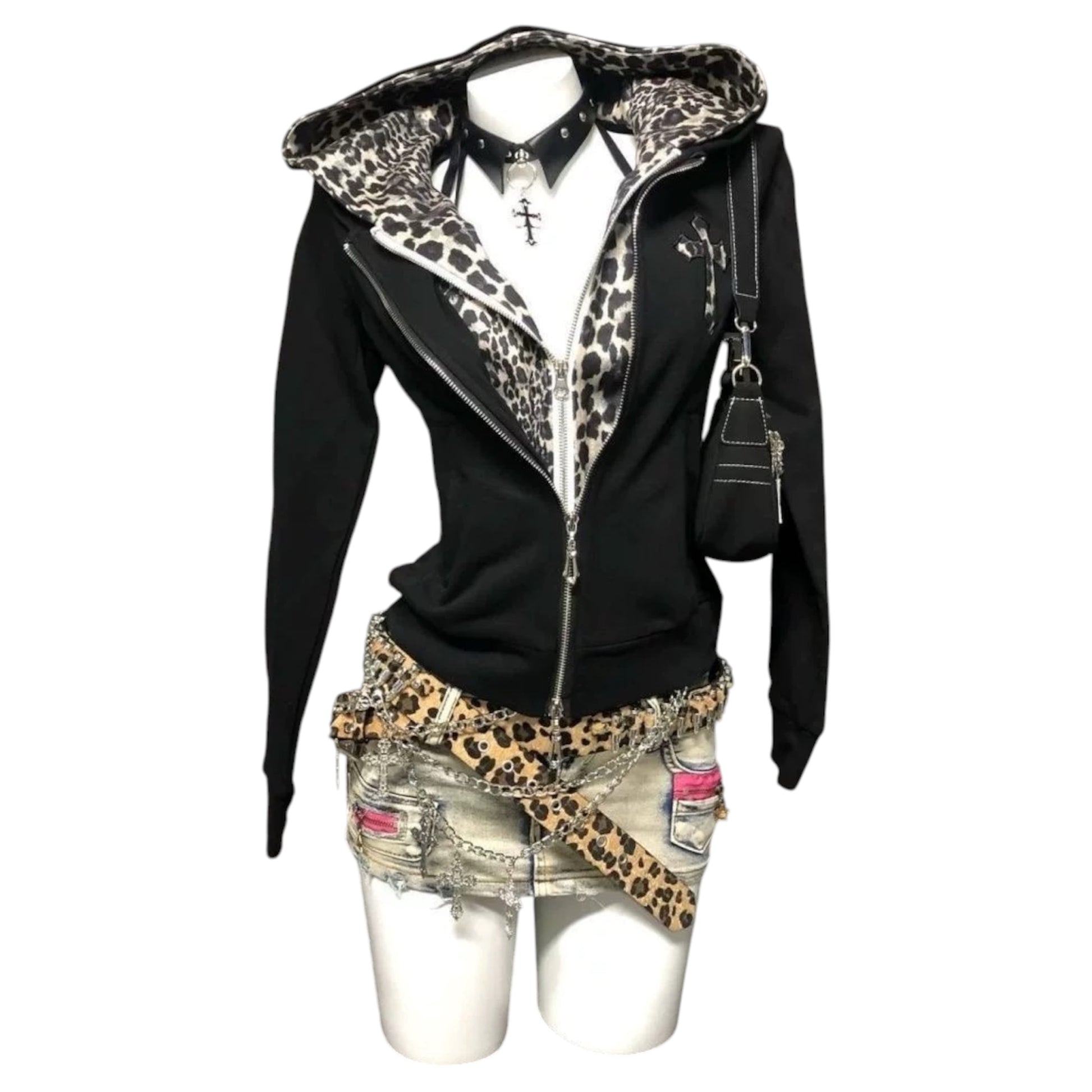 Rebel Cross Zip
