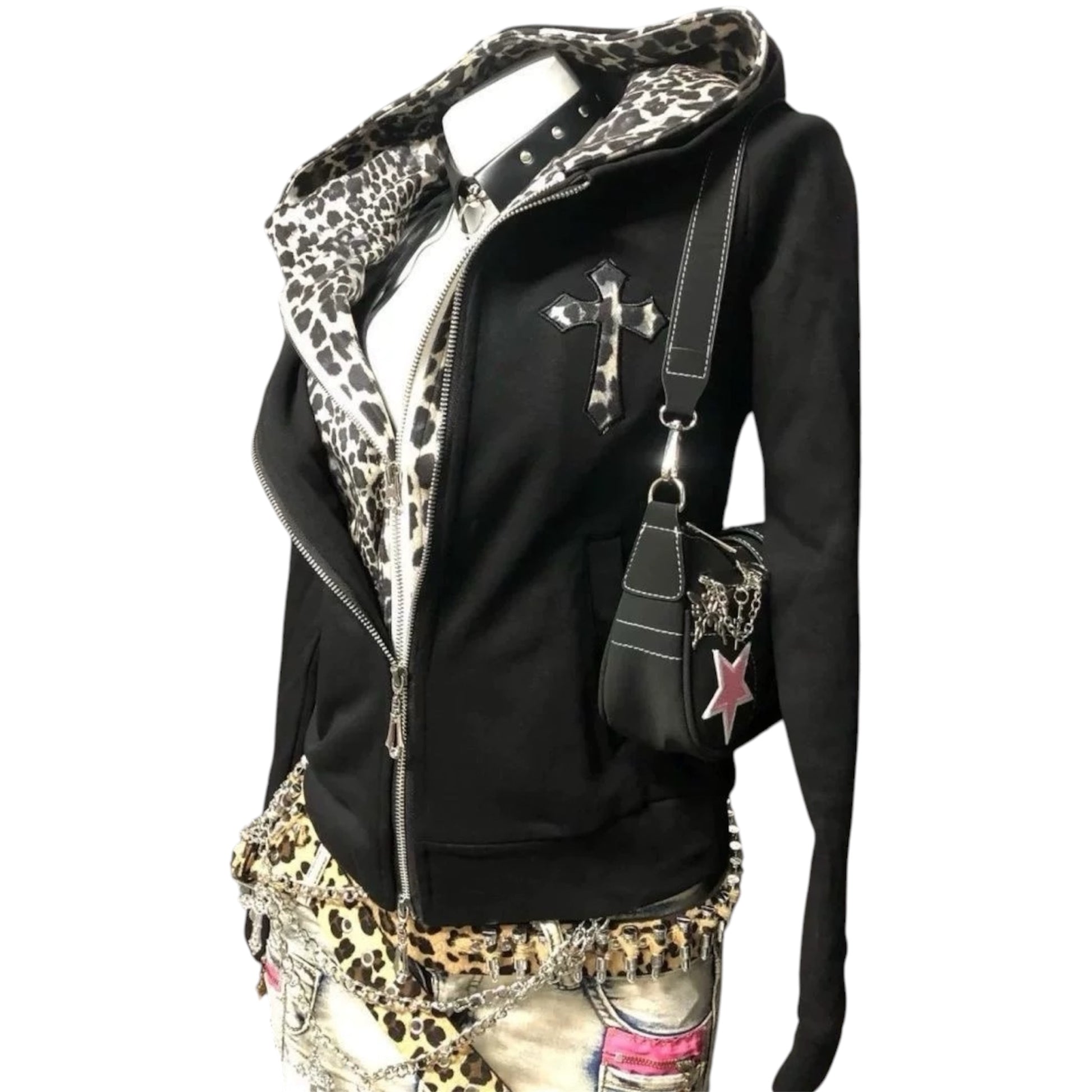 Rebel Cross Zip