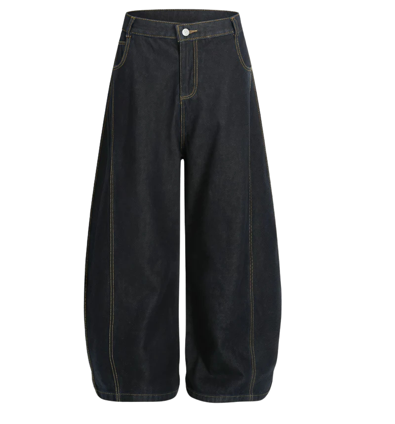 Pink Voltage Barrel Jeans