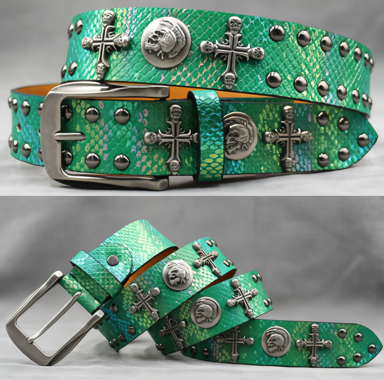 Saint Stud Belt