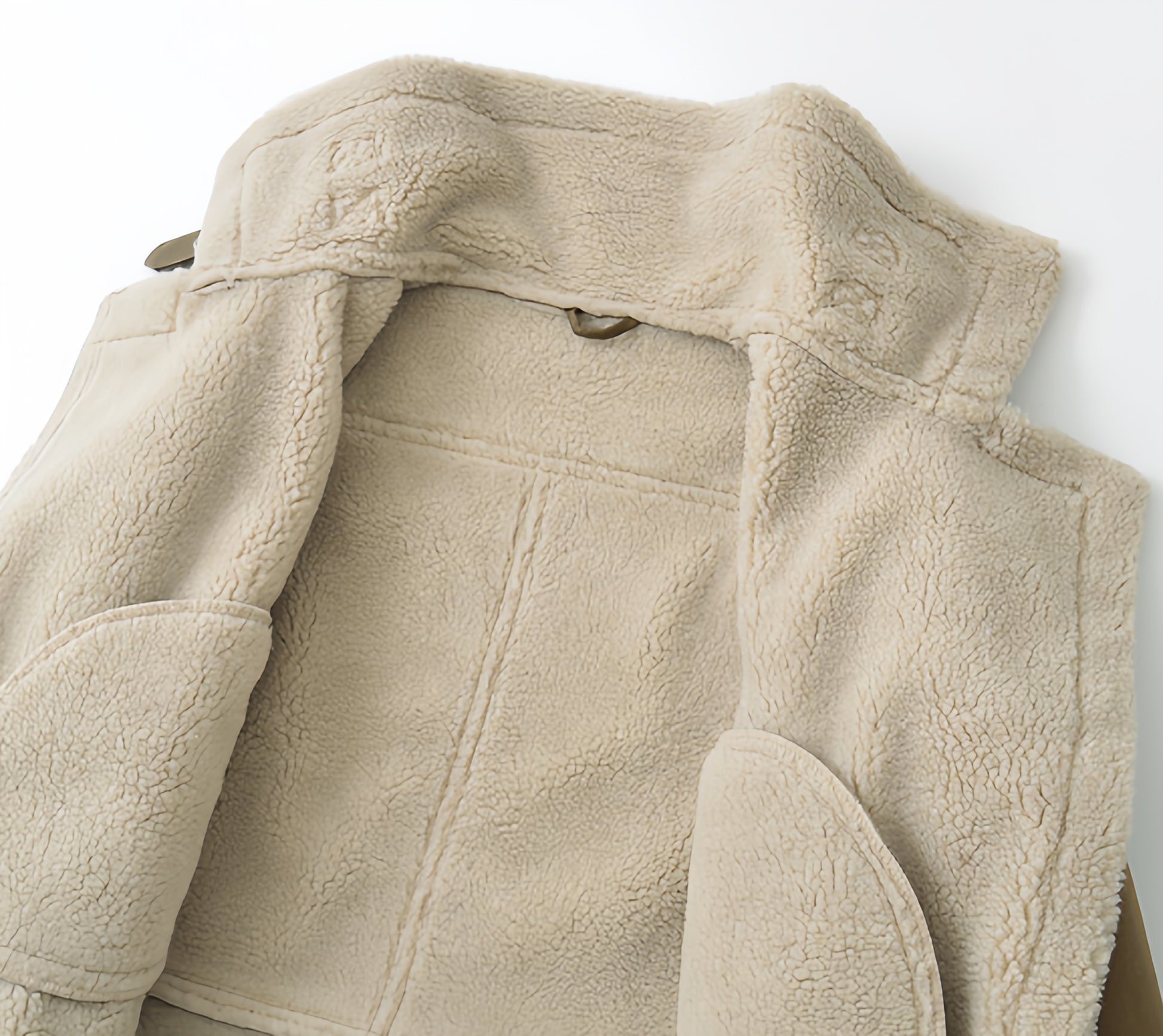 Sandstorm Shearling Biker Jacket