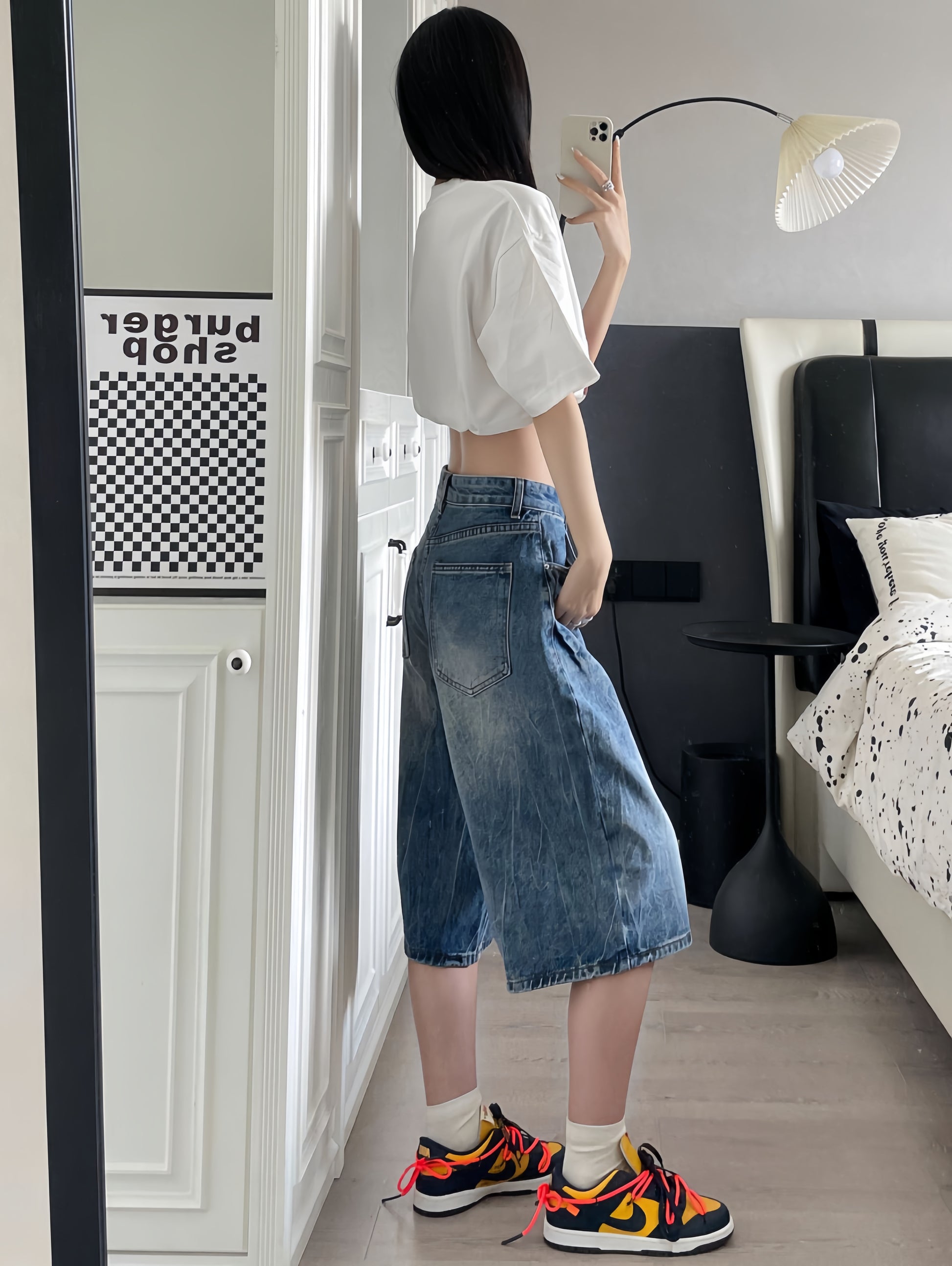 Downtown Fade Denim Jorts