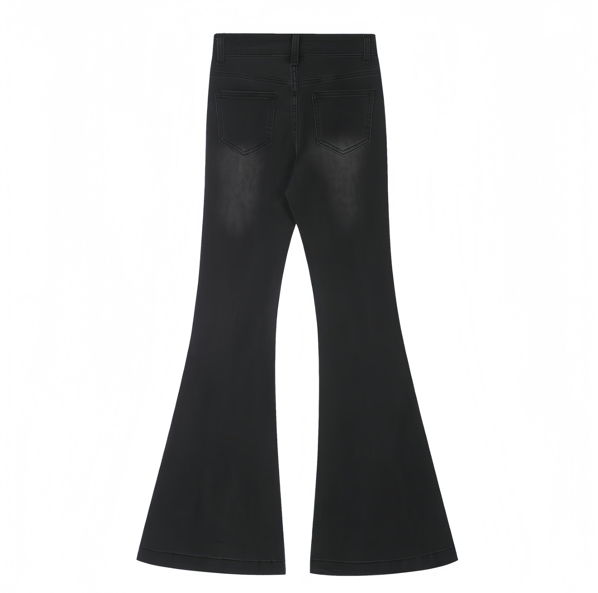 Midnight Studded Flare Jeans