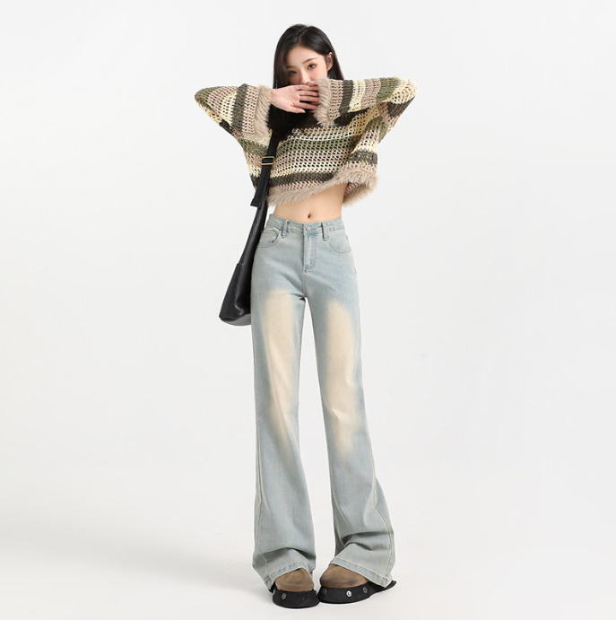 Pale Drift Bootcut Jeans