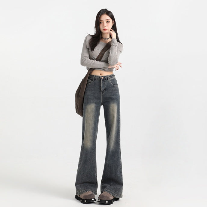 Midnight Fade Flare Jeans