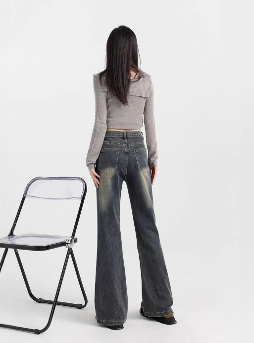 Midnight Fade Flare Jeans