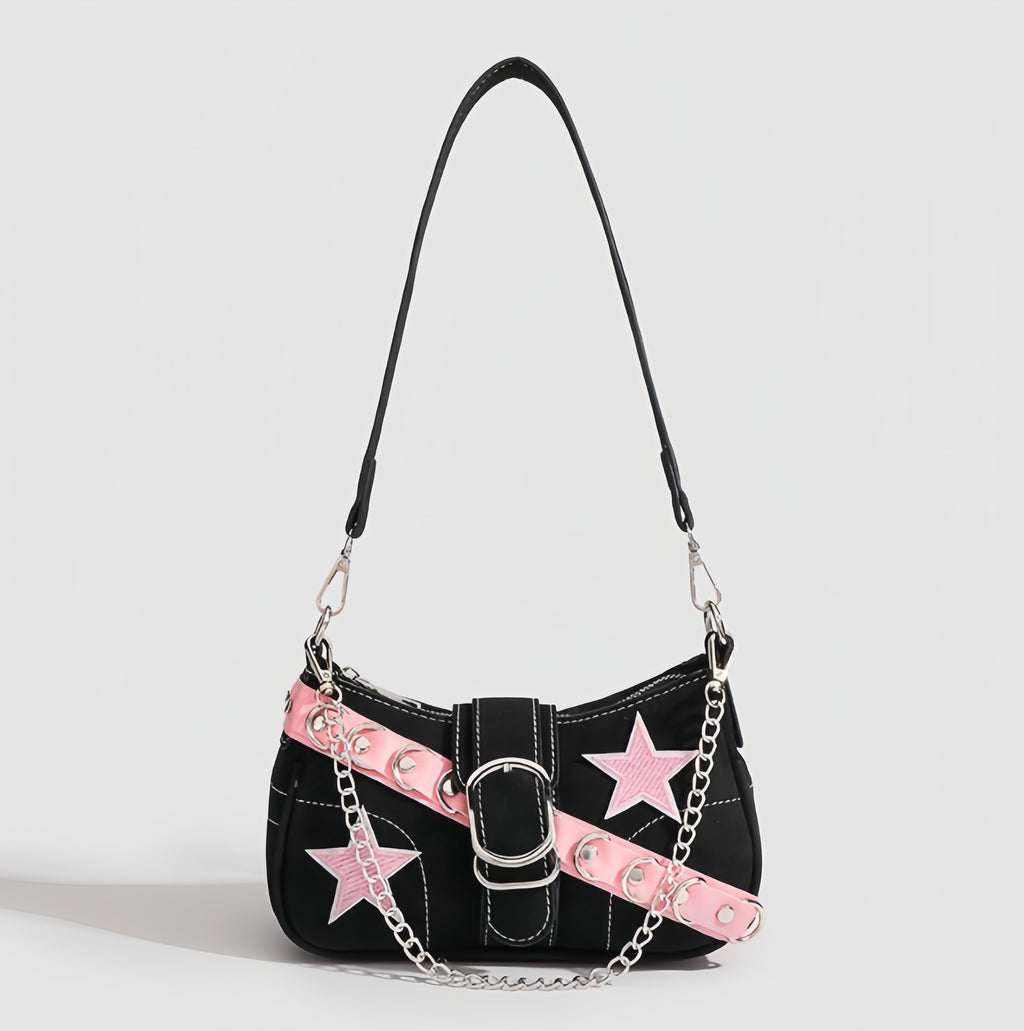 Pink Star Street Bag