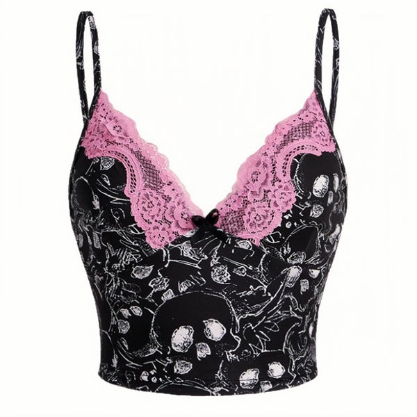 Pink Venom Lace Cami