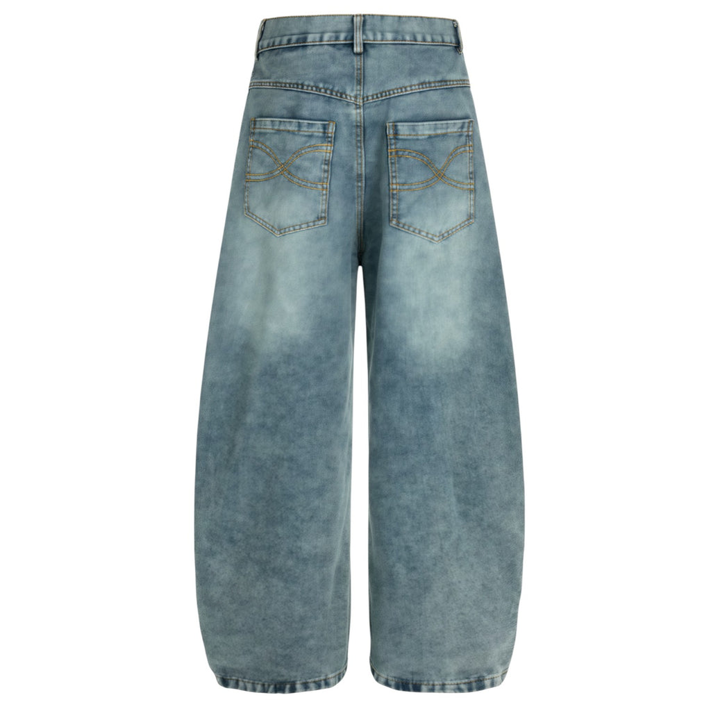 Gold Rush Barrel Jeans