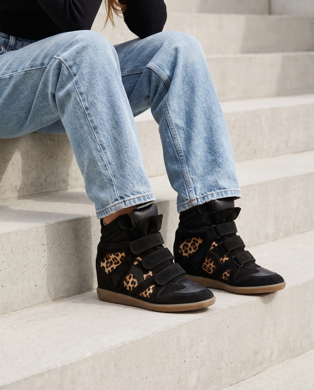 Wedge Sneakers